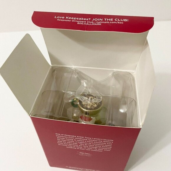 2020 Hallmark Keepsake Christmas Ornaments Tea Time Reindeer and Teapot - Picture 10 of 16